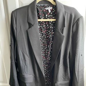 NWOT black Part & Parcel oversized blazer
